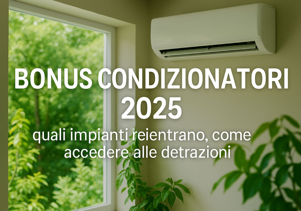 bonus climatizzatori 2025