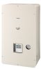 ESTIA-5-ALTA-POTENZA.jpeg Unità interna murale Toshiba ESTIA per sistemi a pompa di calore aria-acqua, con pannello di controllo digitale e manometro integrato.